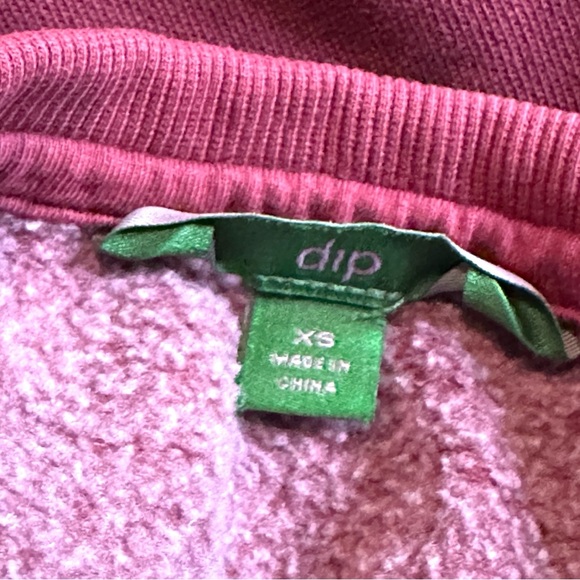 EUC (worn once) DIP Sweatshirt Muscle T-Shirt in Merlot Red. Size XS 🏋️‍♂️ - Picture 7 of 7